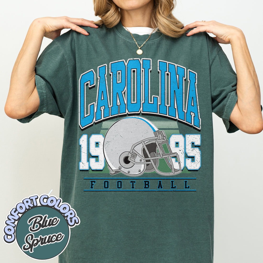 Unisex Carolina football vintage t-shirt for men and women