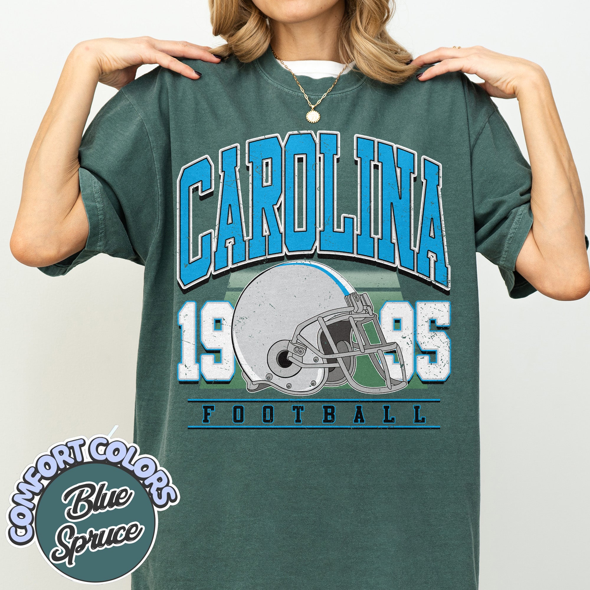 Unisex Carolina football vintage t-shirt for men and women