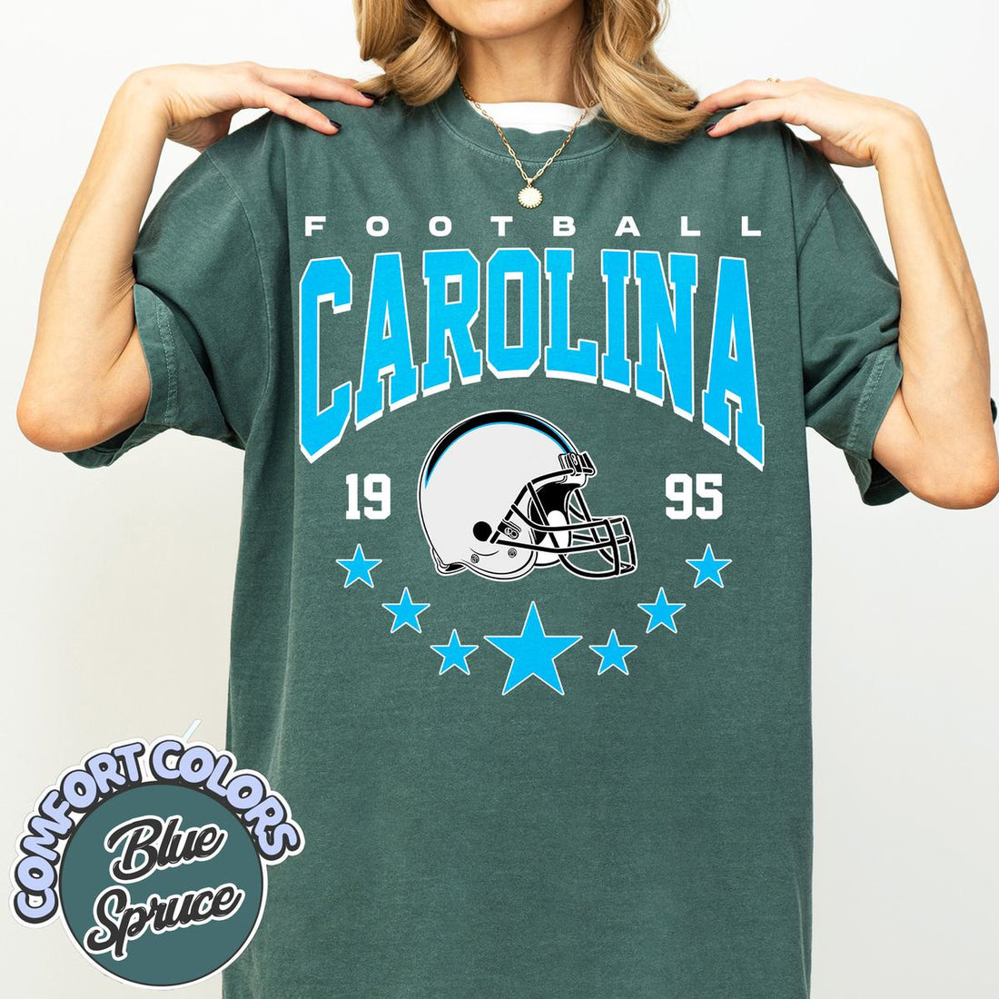 Unisex Carolina football vintage t-shirt for men and women