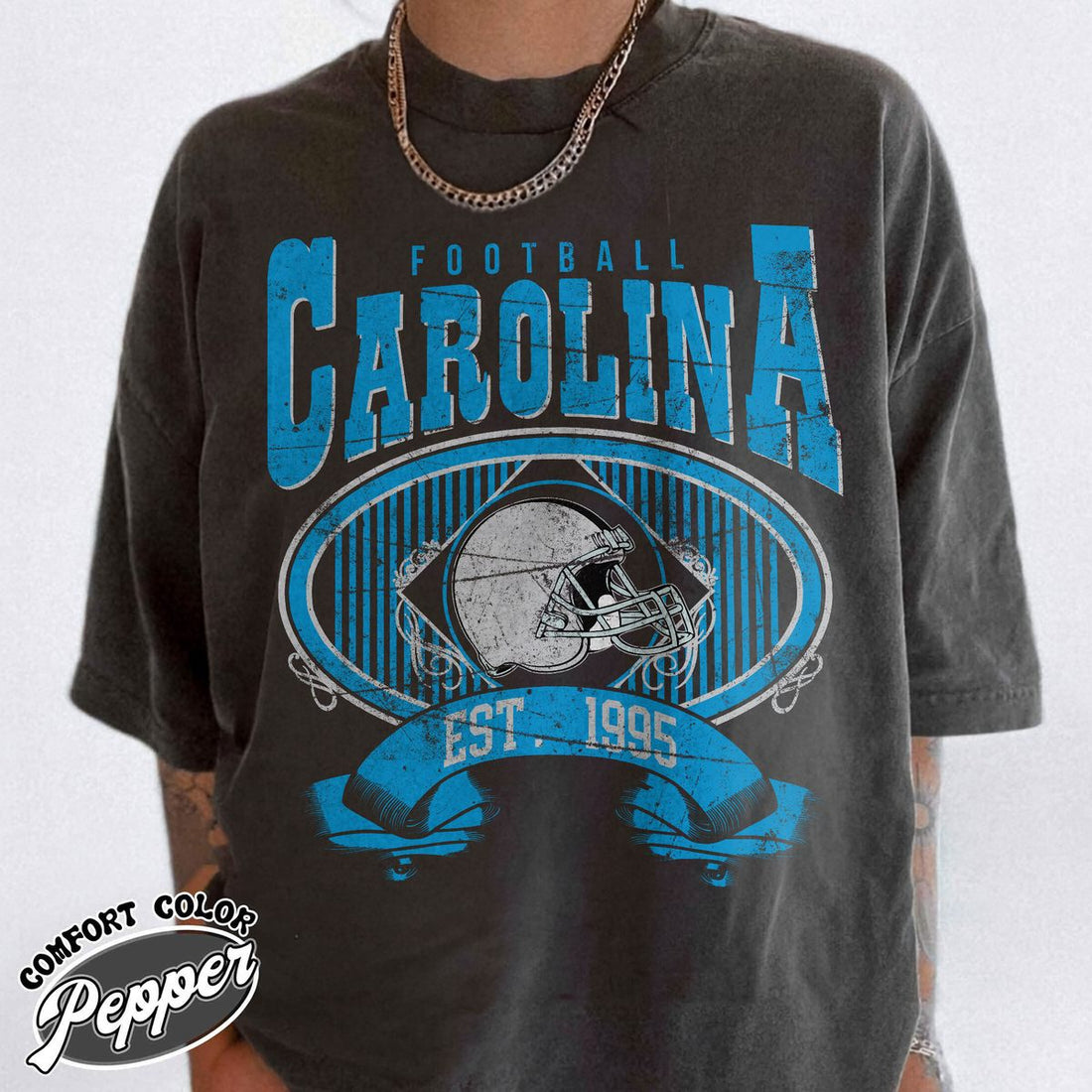 Unisex Carolina football vintage t-shirt for men and women