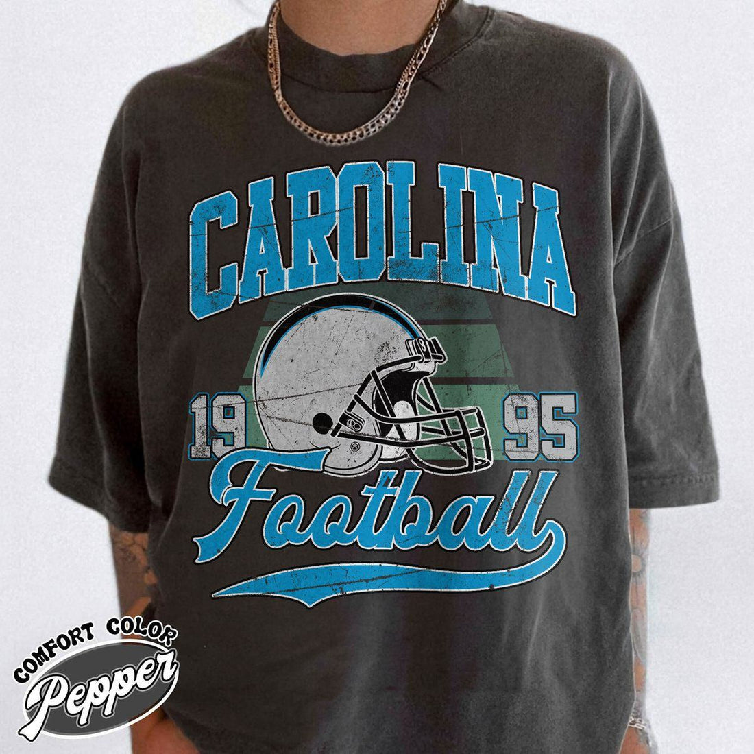 Unisex Carolina football vintage t-shirt for men and women