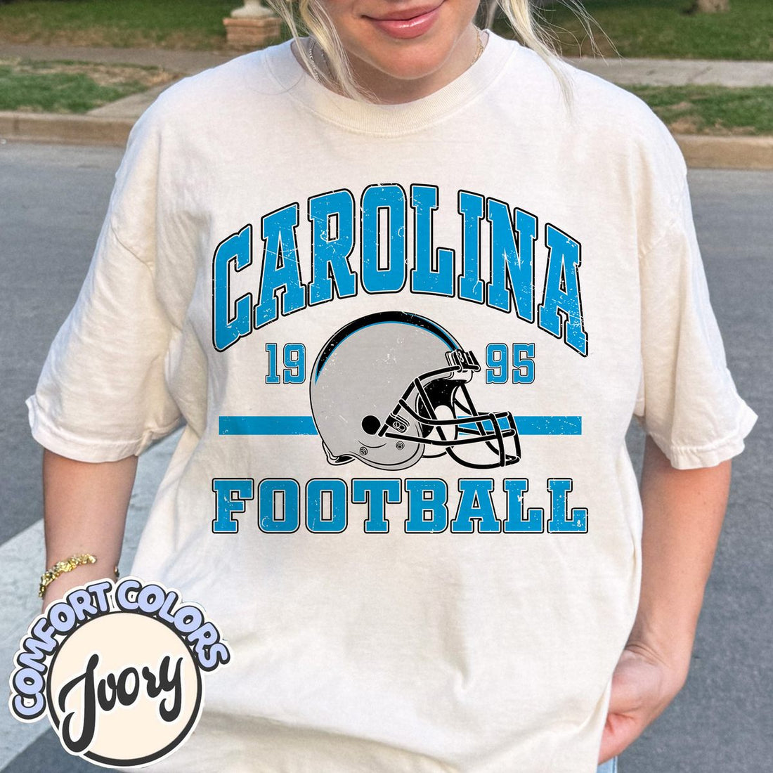 Unisex Carolina football vintage t-shirt for men and women