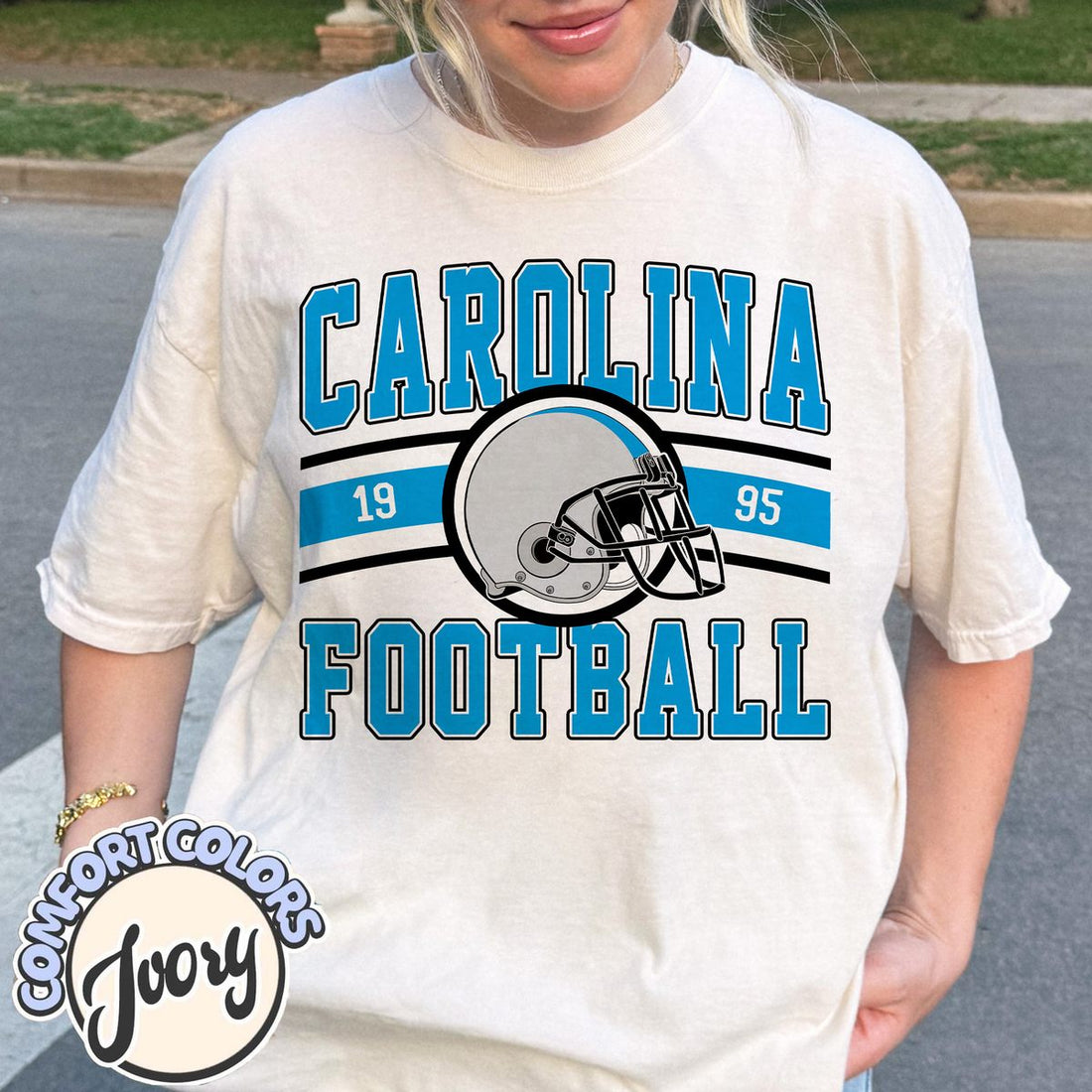 Unisex Carolina football vintage t-shirt for men and women