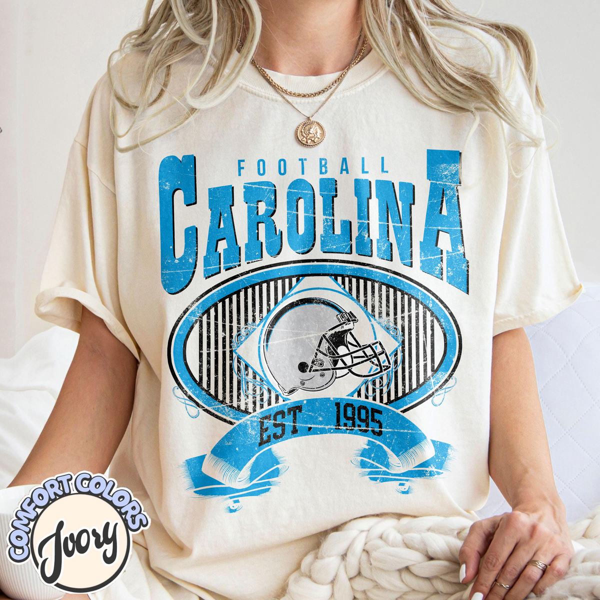 Unisex Carolina football vintage t-shirt for men and women