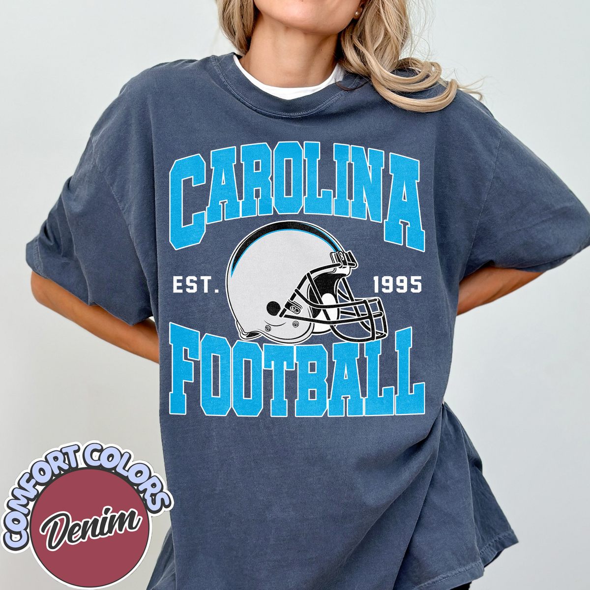 Unisex Carolina football vintage t-shirt for men and women