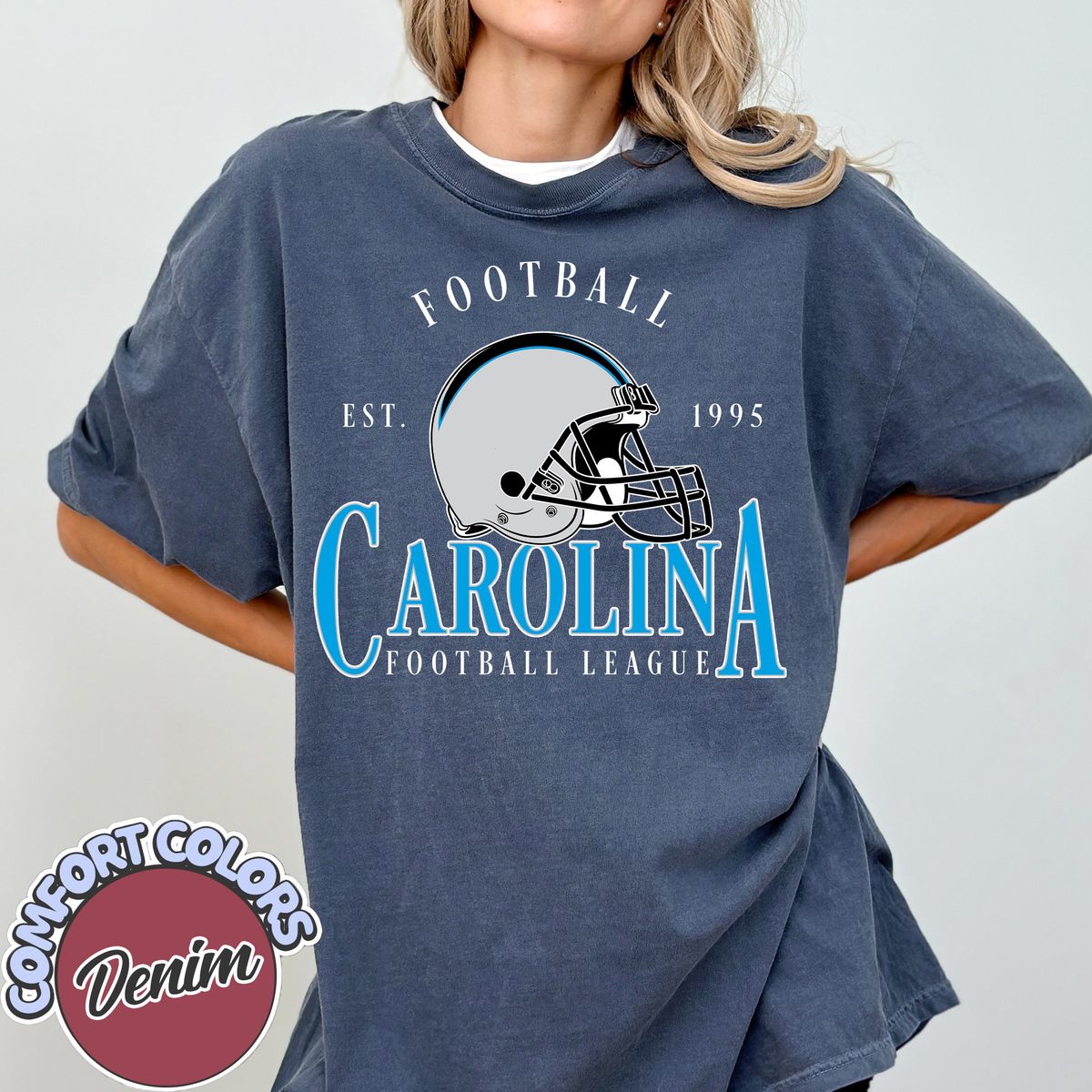 Unisex Carolina football vintage t-shirt for men and women