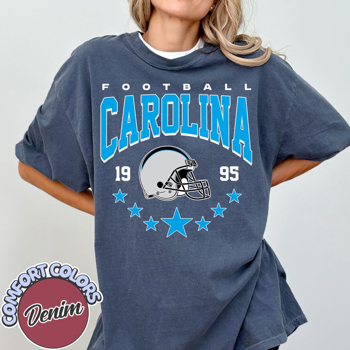 Unisex Carolina football vintage t-shirt for men and women