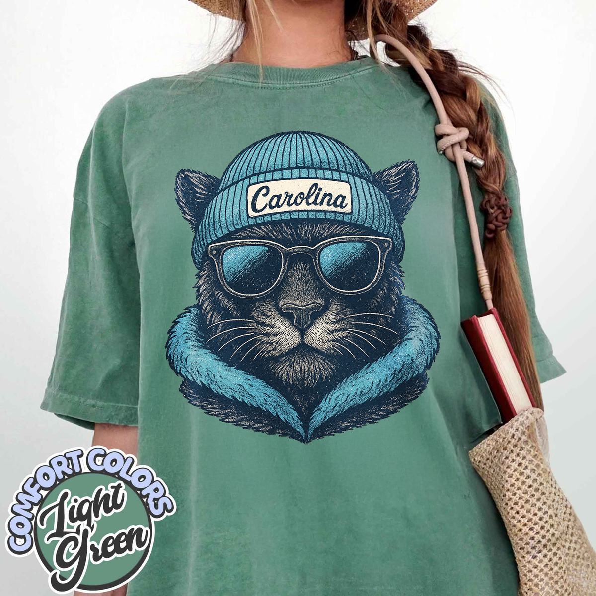 Unisex Carolina football vintage t-shirt for men and women