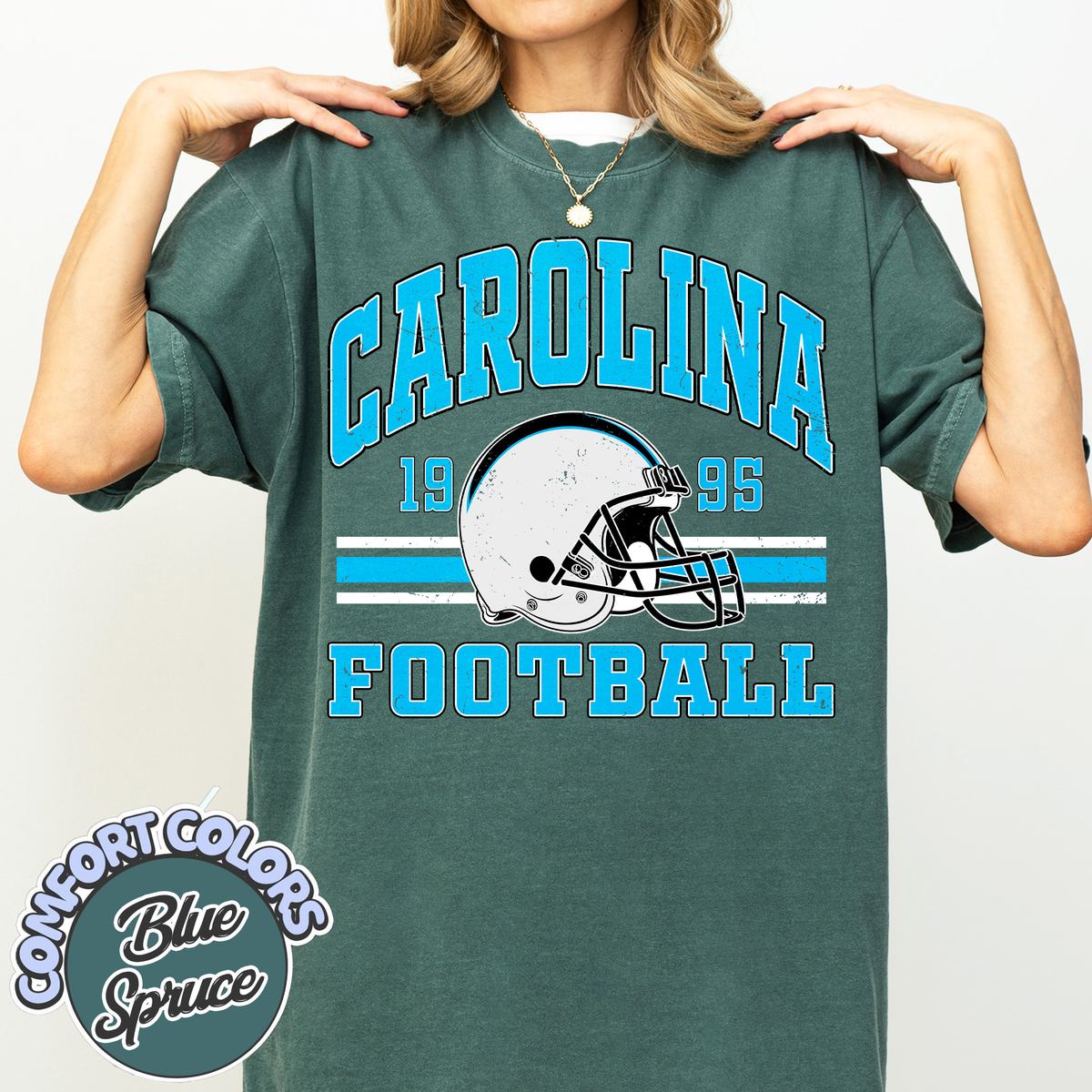 Unisex Carolina football vintage t-shirt for men and women