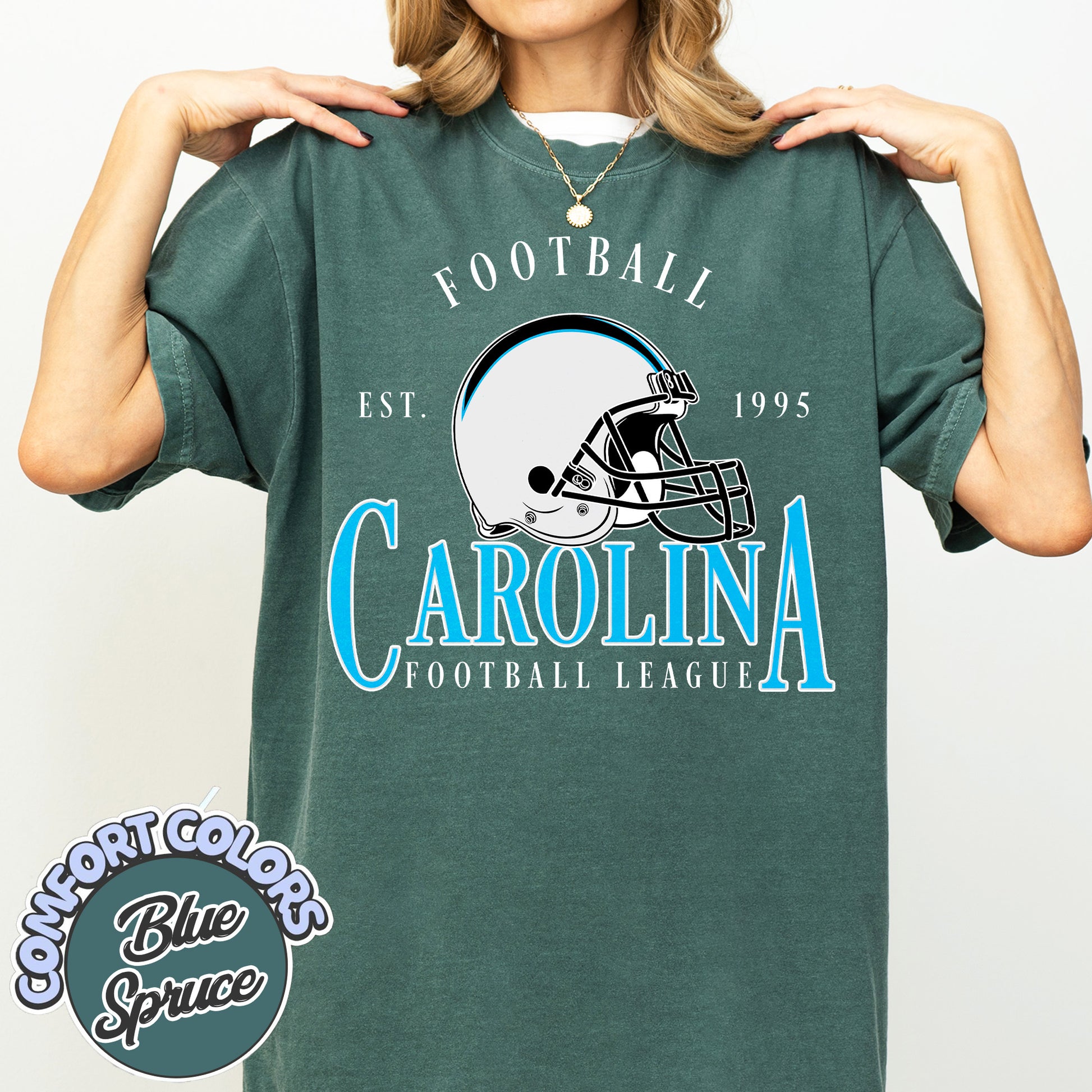 Unisex Carolina football vintage t-shirt for men and women