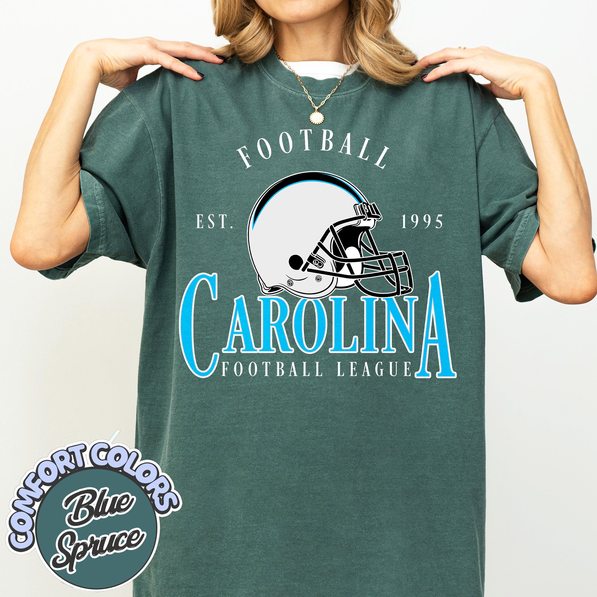 Unisex Carolina football vintage t-shirt for men and women