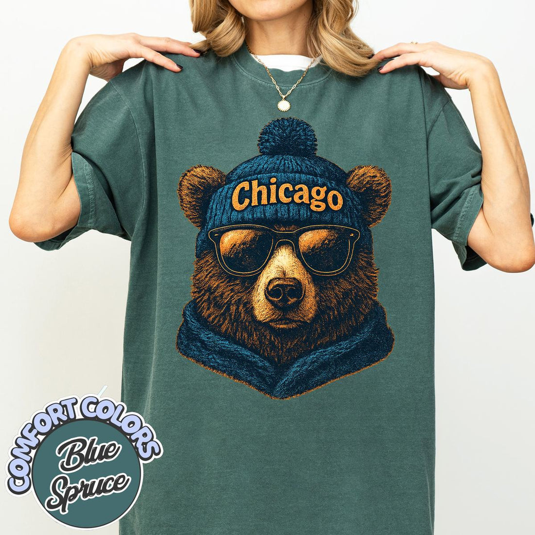 Unisex Chicago football vintage t-shirt for men and women