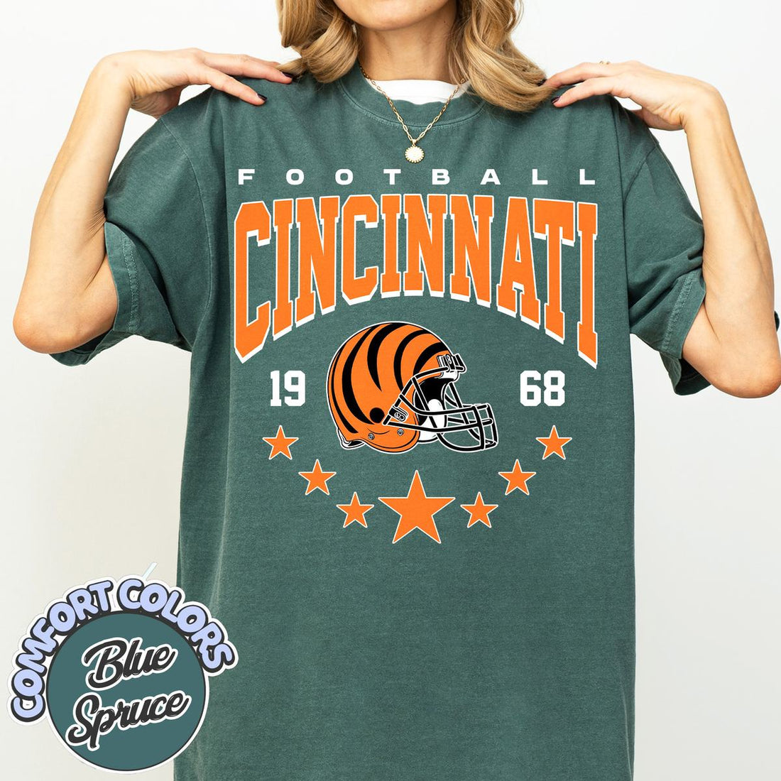 Unisex Cincinnati football vintage t-shirt for men and women
