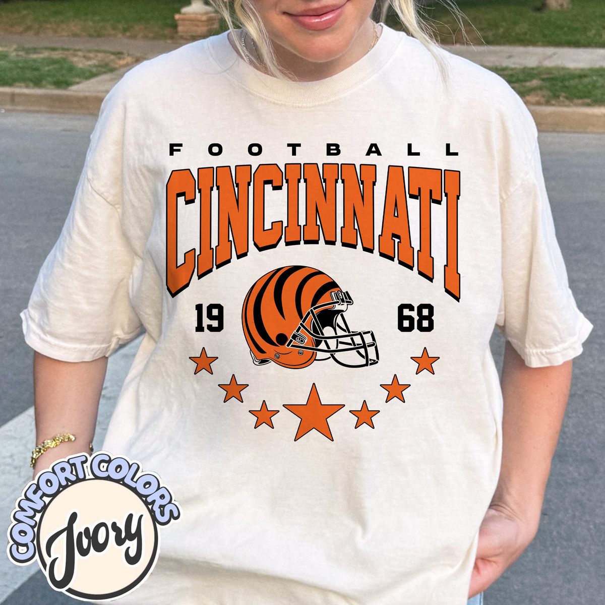 Unisex Cincinnati football vintage t-shirt for men and women