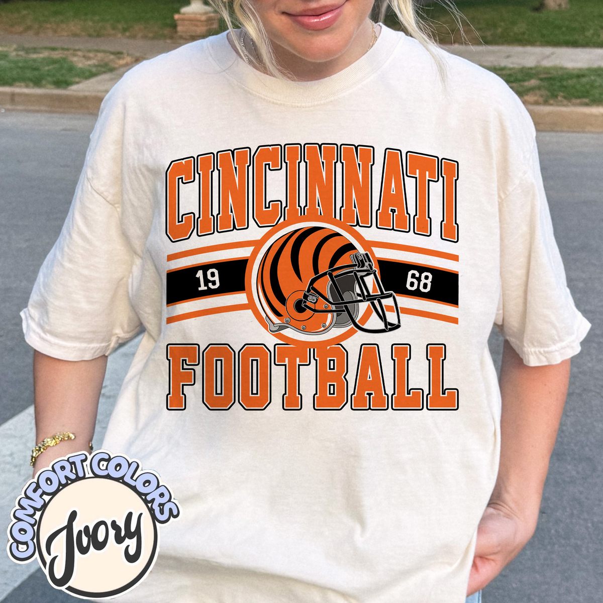 Unisex Cincinnati football vintage t-shirt for men and women