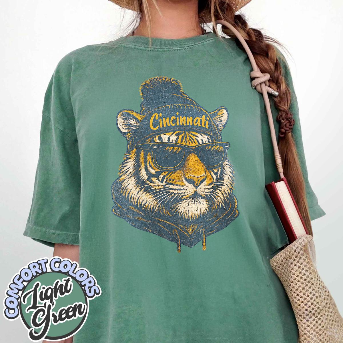 Unisex Cincinnati football vintage t-shirt for men and women