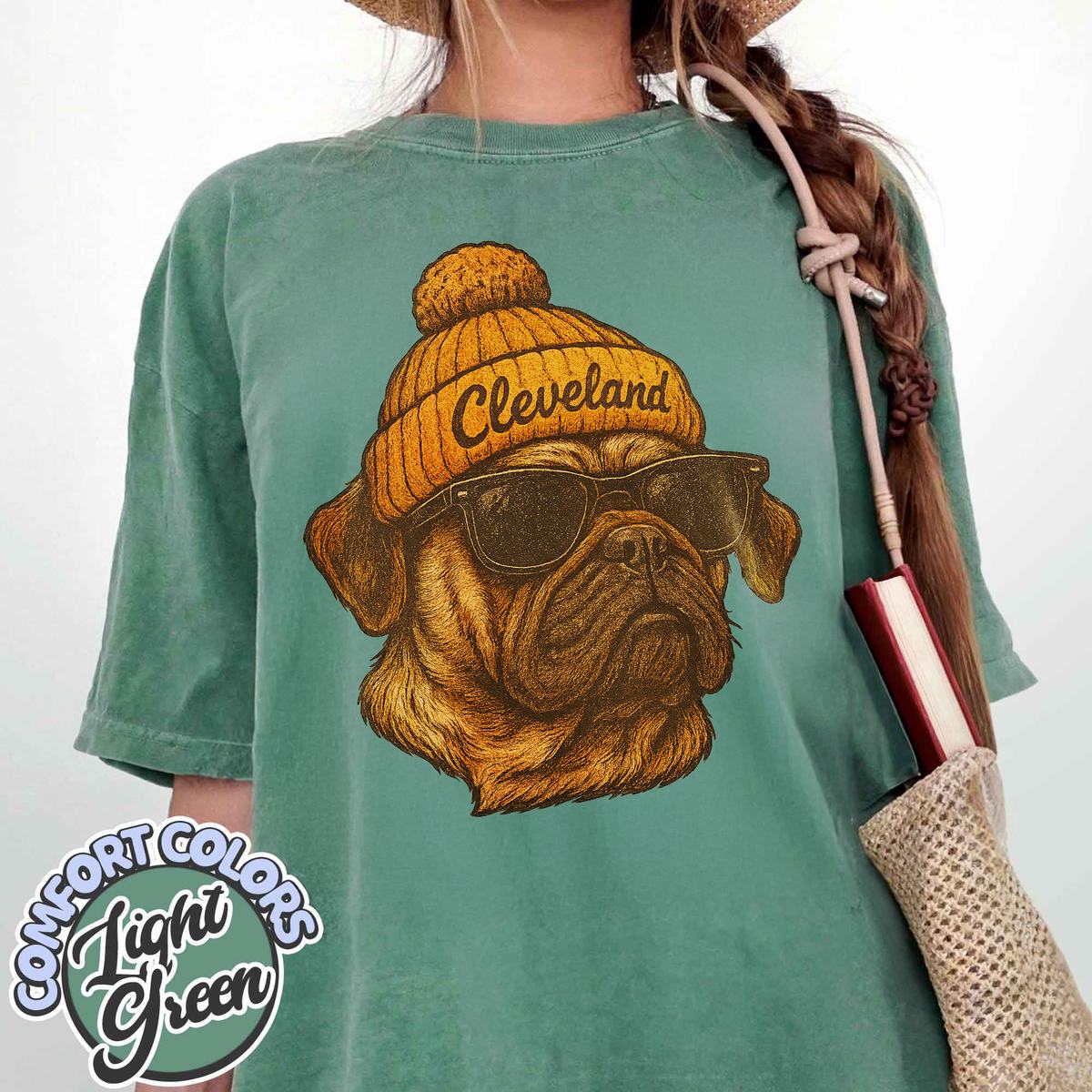 Unisex Cleveland football vintage t-shirt for men and women