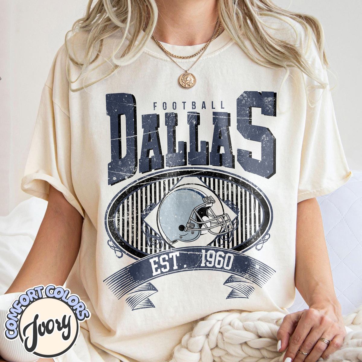 Unisex Dallas football vintage t-shirt for men and women