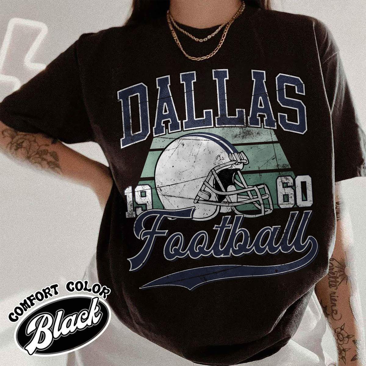 Unisex Dallas football vintage t-shirt for men and women