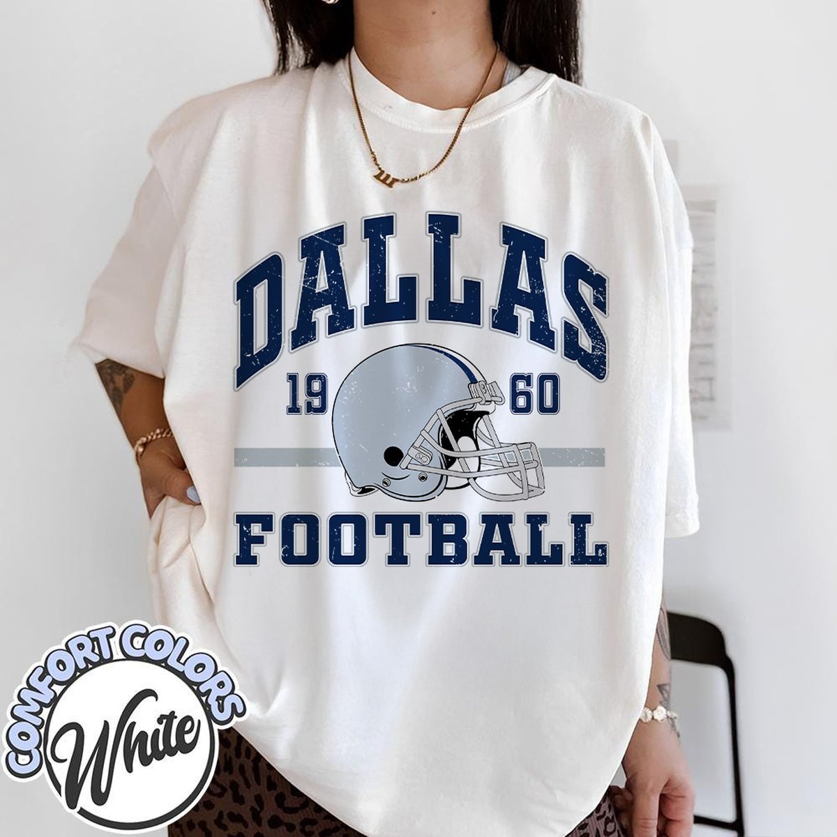 Unisex Dallas football vintage t-shirt for men and women
