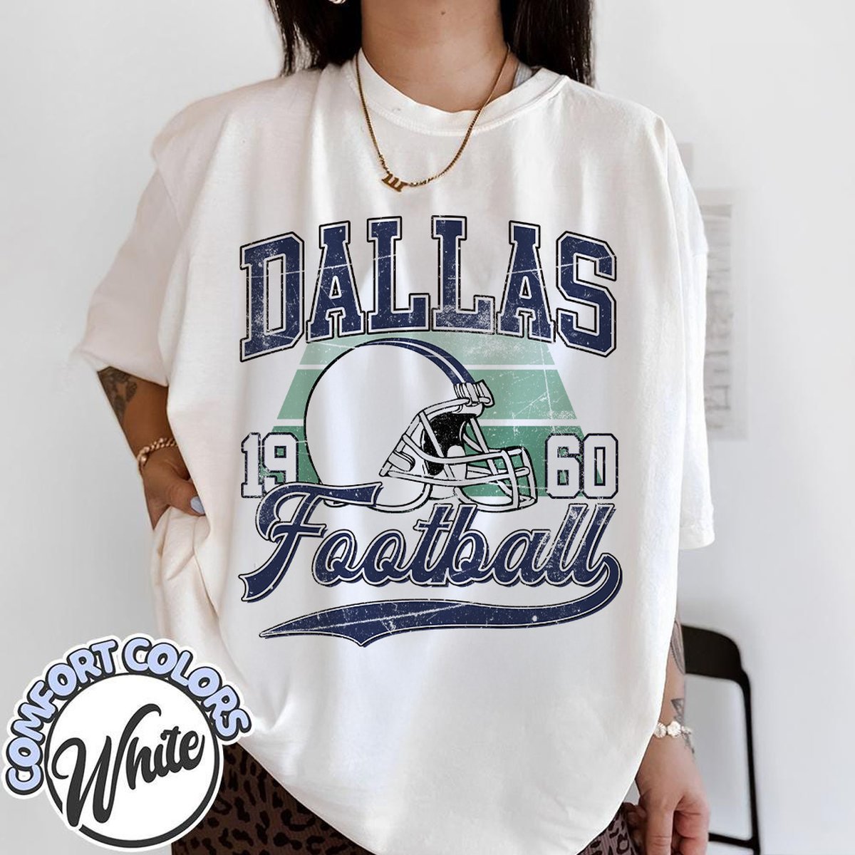 Unisex Dallas football vintage t-shirt for men and women