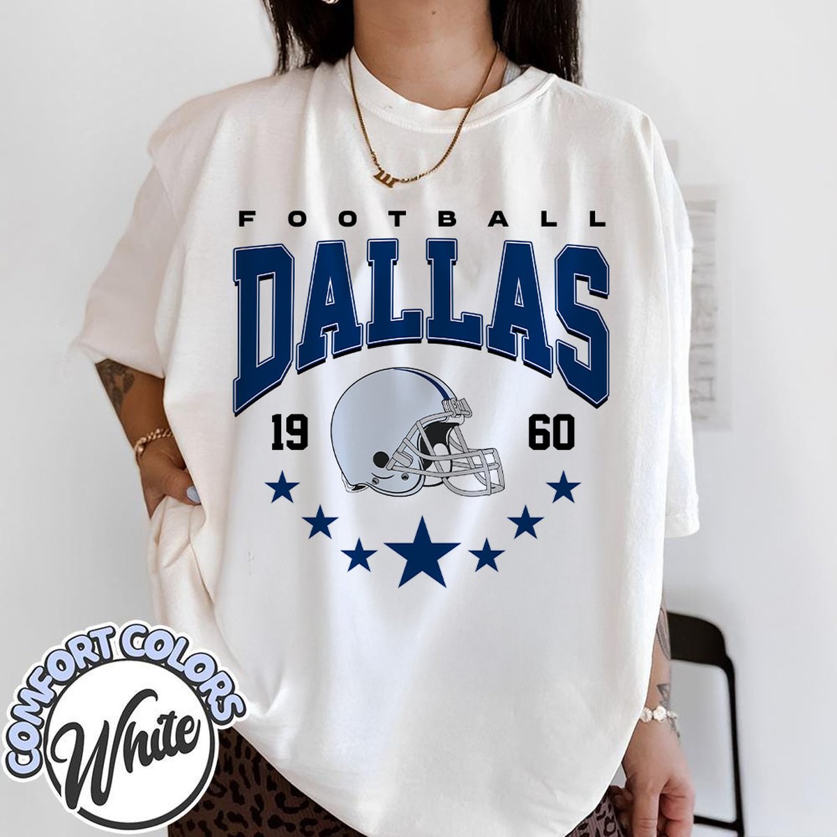 Unisex Dallas football vintage t-shirt for men and women