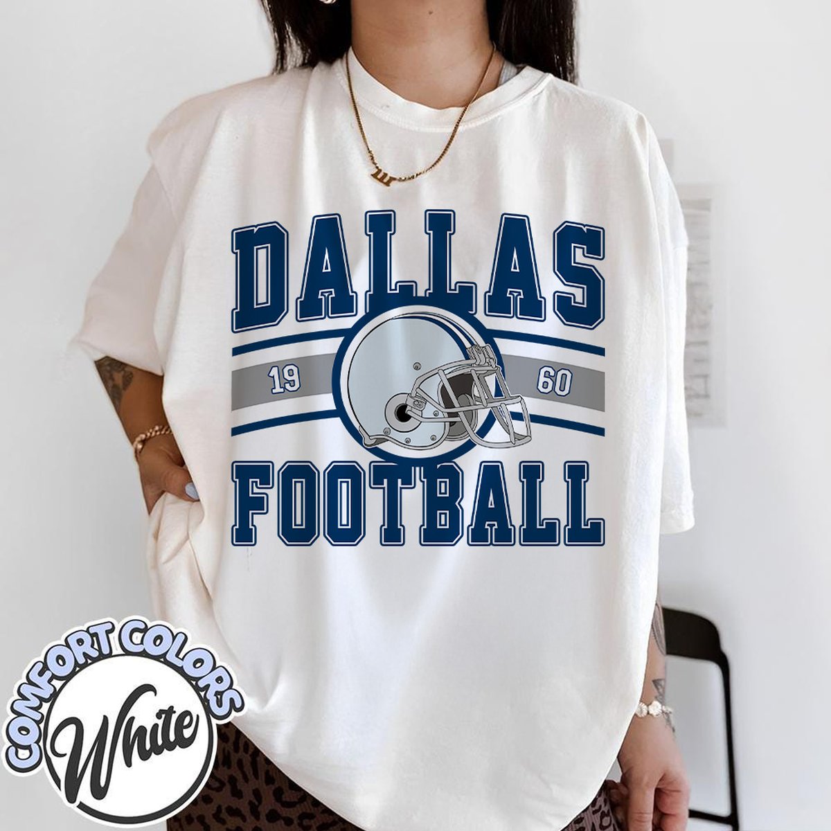 Unisex Dallas football vintage t-shirt for men and women