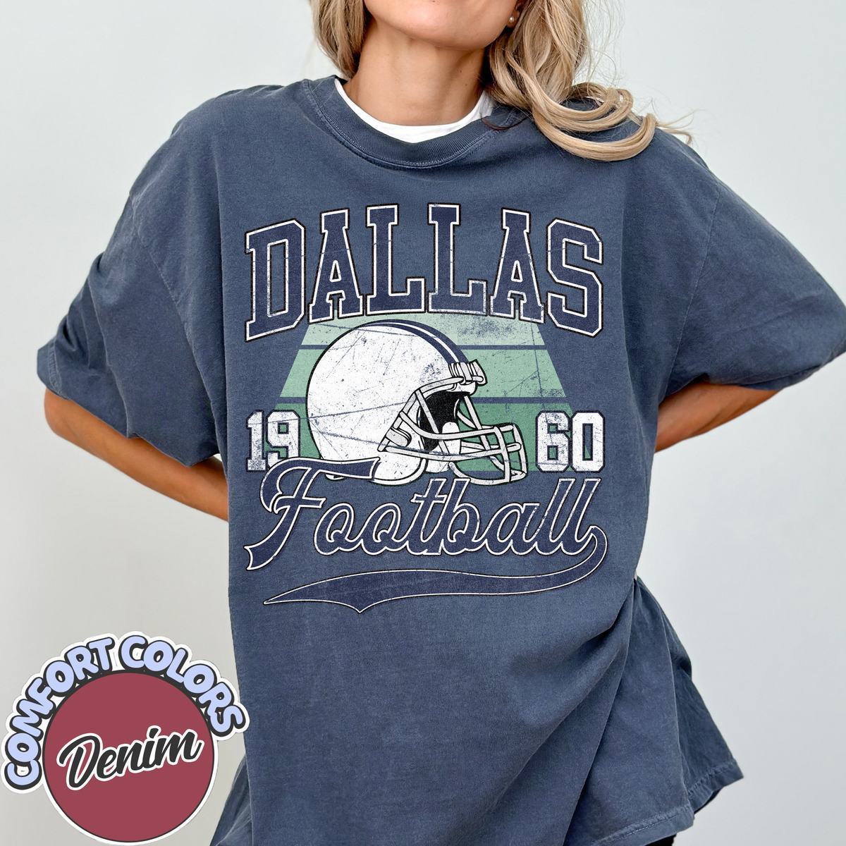 Unisex Dallas football vintage t-shirt for men and women