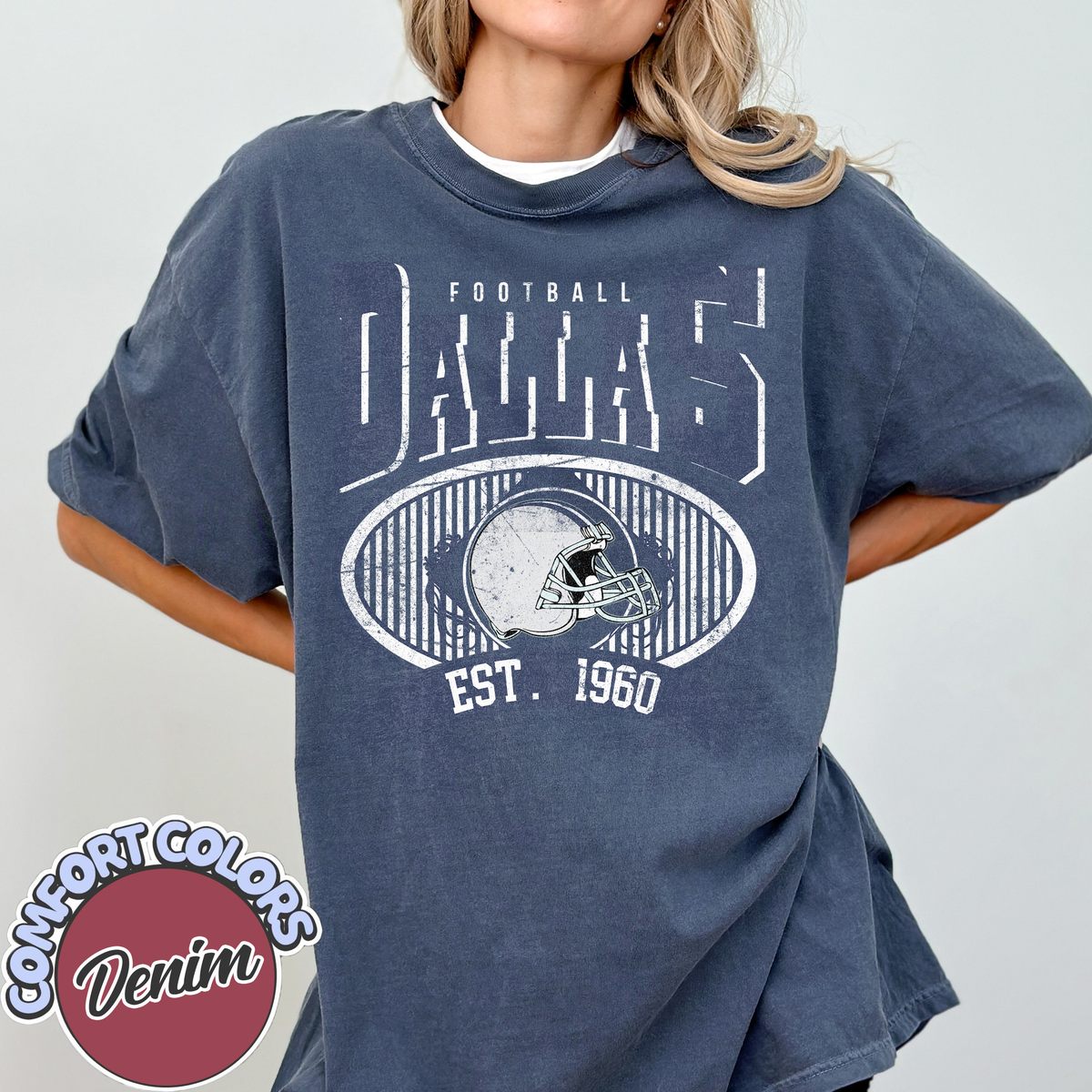 Unisex Dallas football vintage t-shirt for men and women