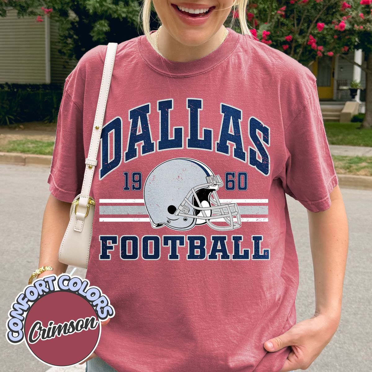 Unisex Dallas football vintage t-shirt for men and women