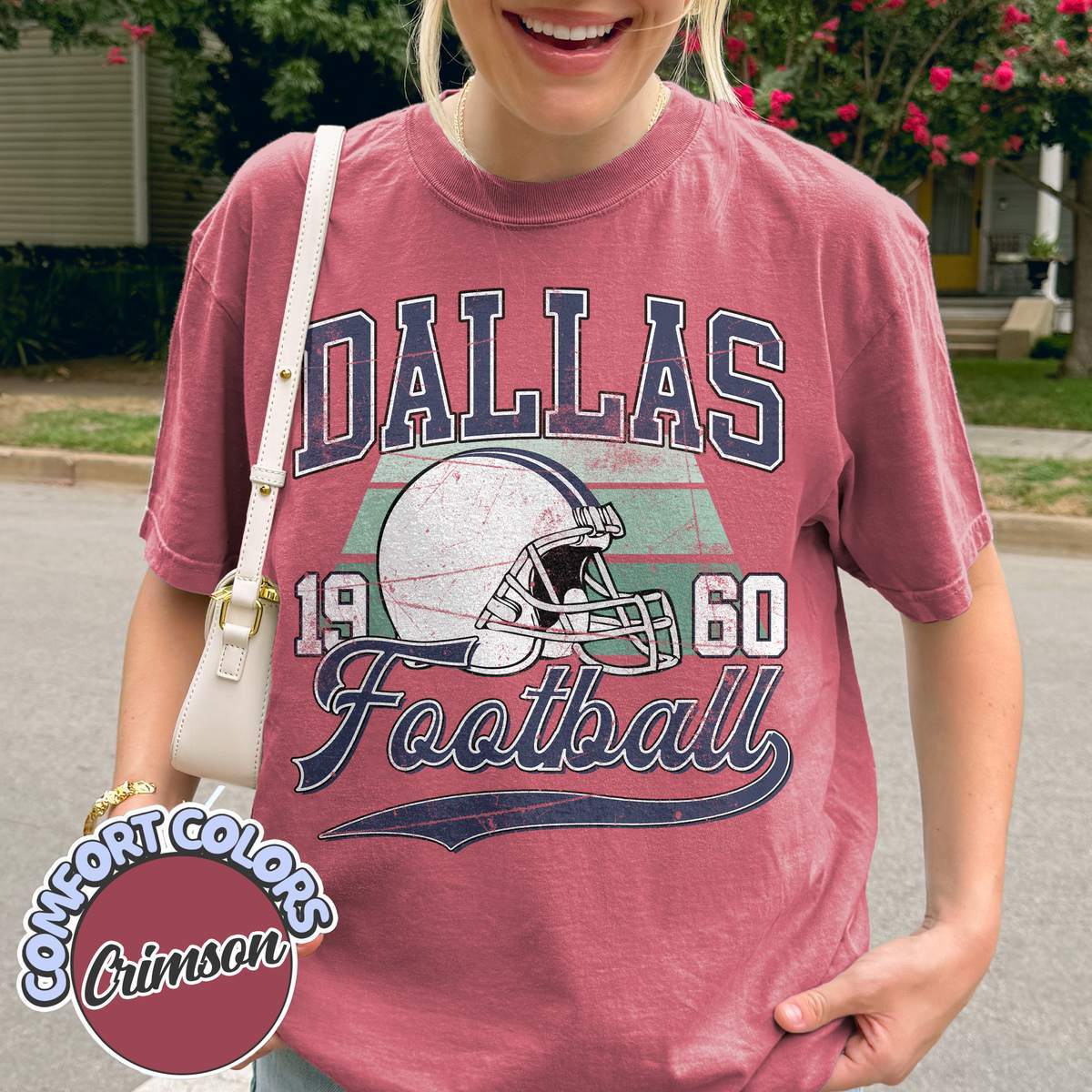 Unisex Dallas football vintage t-shirt for men and women