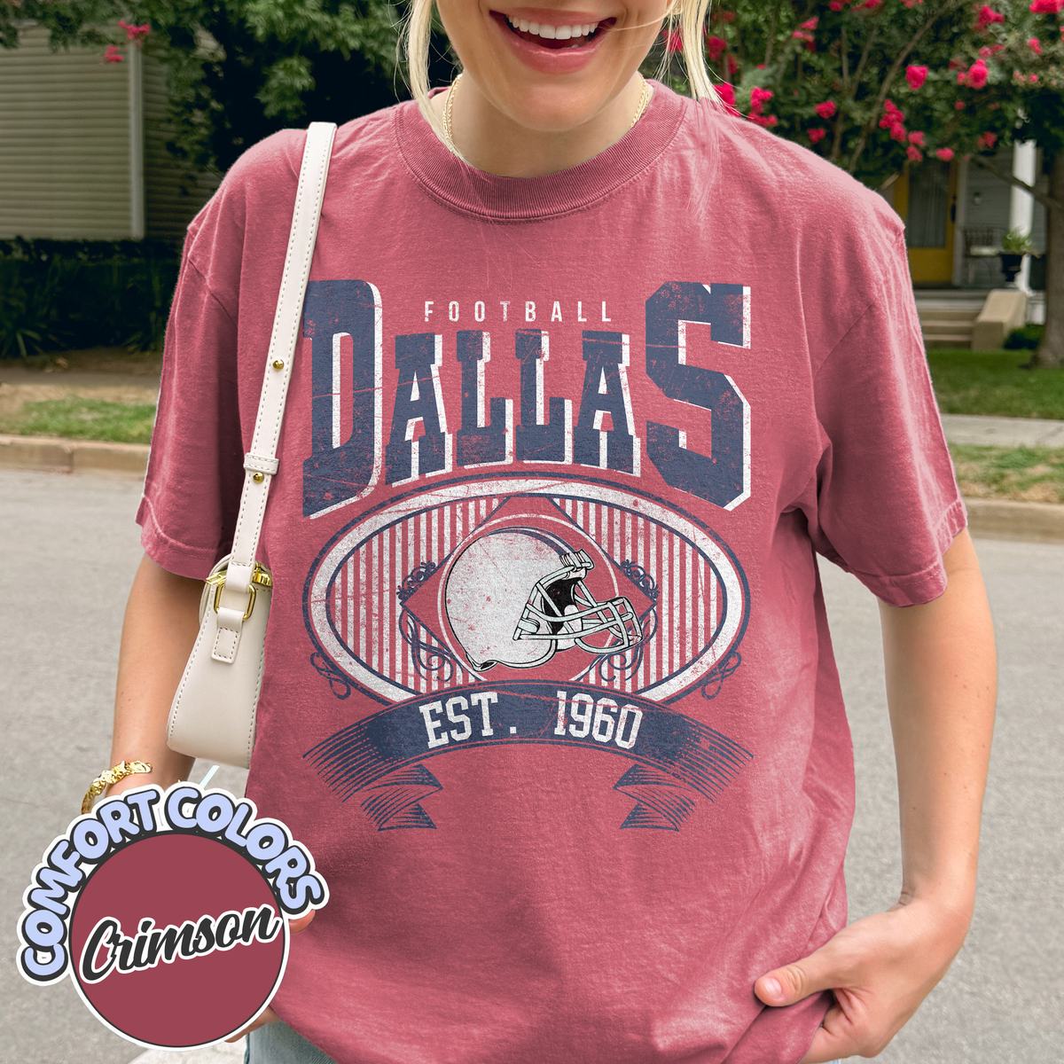 Unisex Dallas football vintage t-shirt for men and women