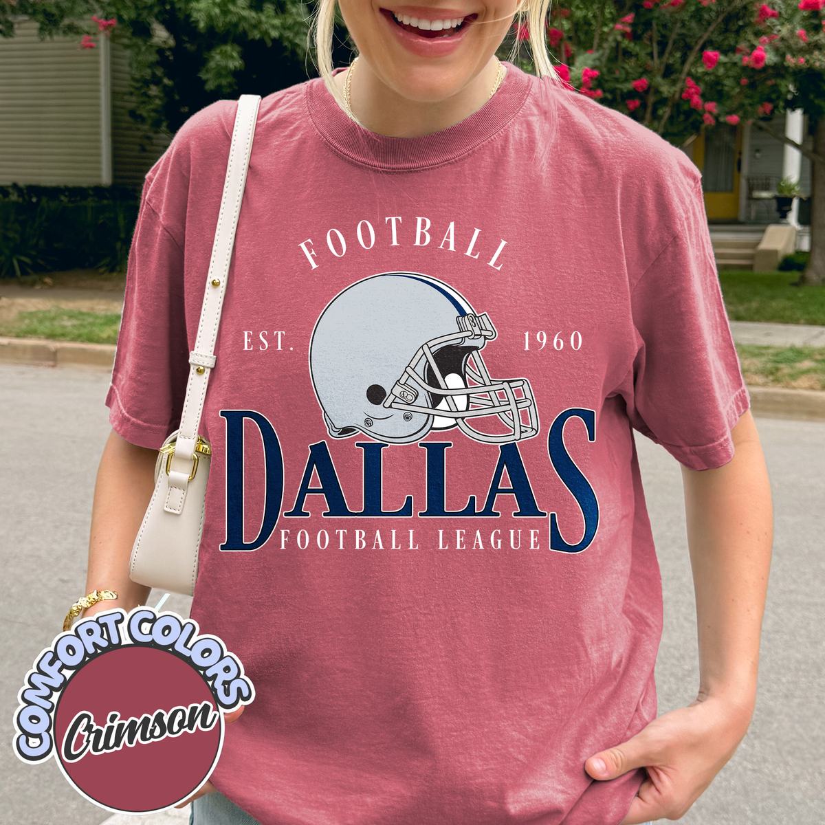Unisex Dallas football vintage t-shirt for men and women