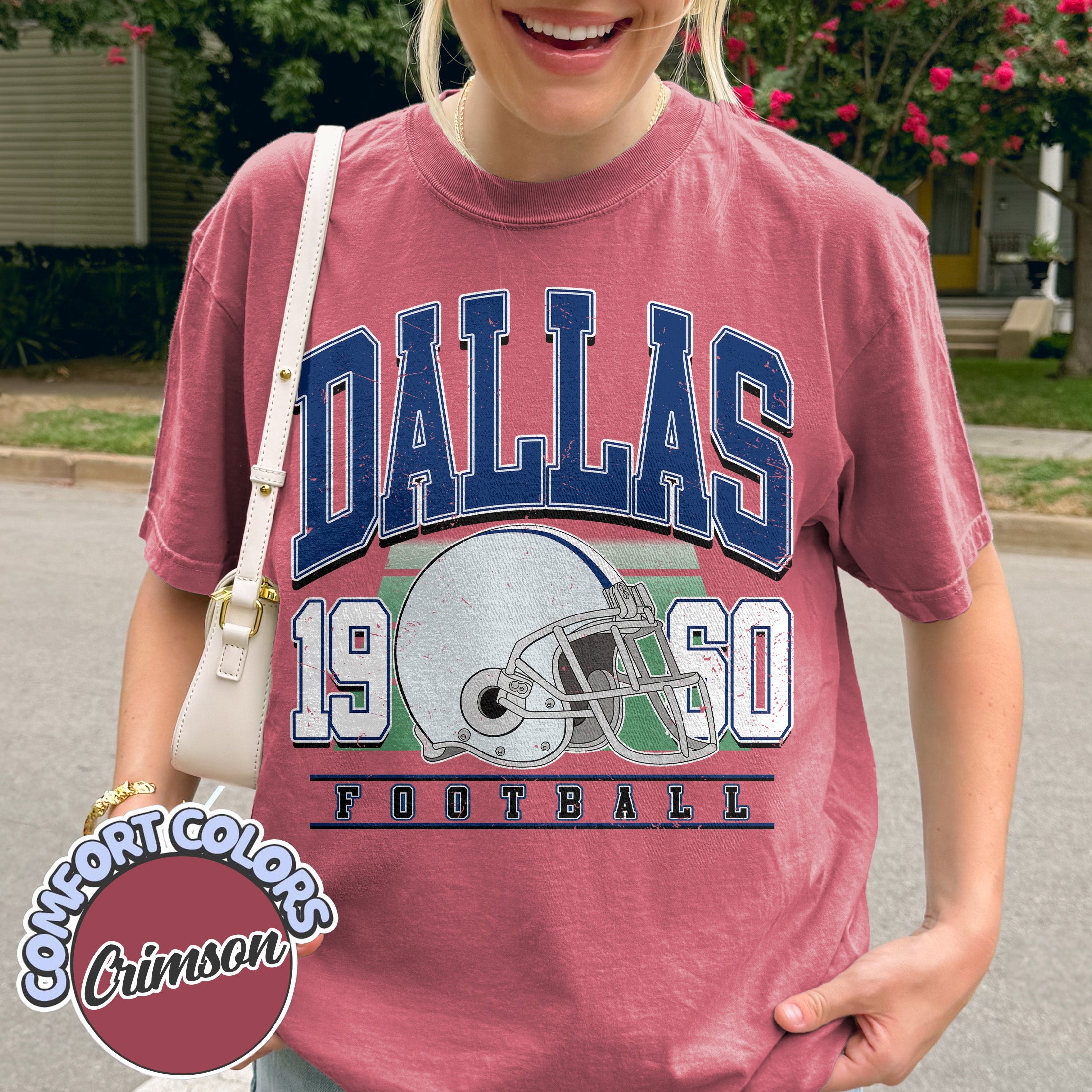 Unisex Dallas football vintage t-shirt for men and women