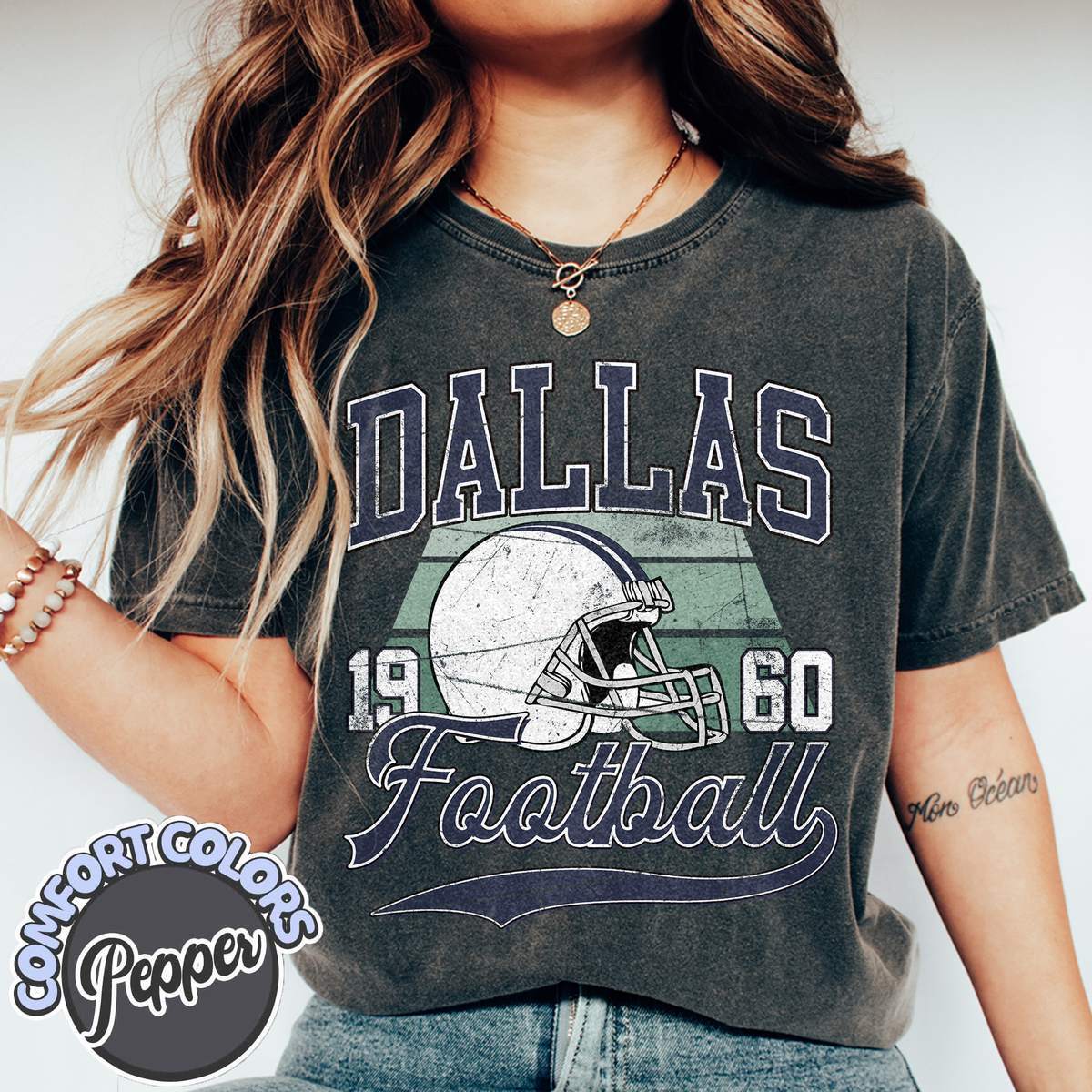Unisex Dallas football vintage t-shirt for men and women