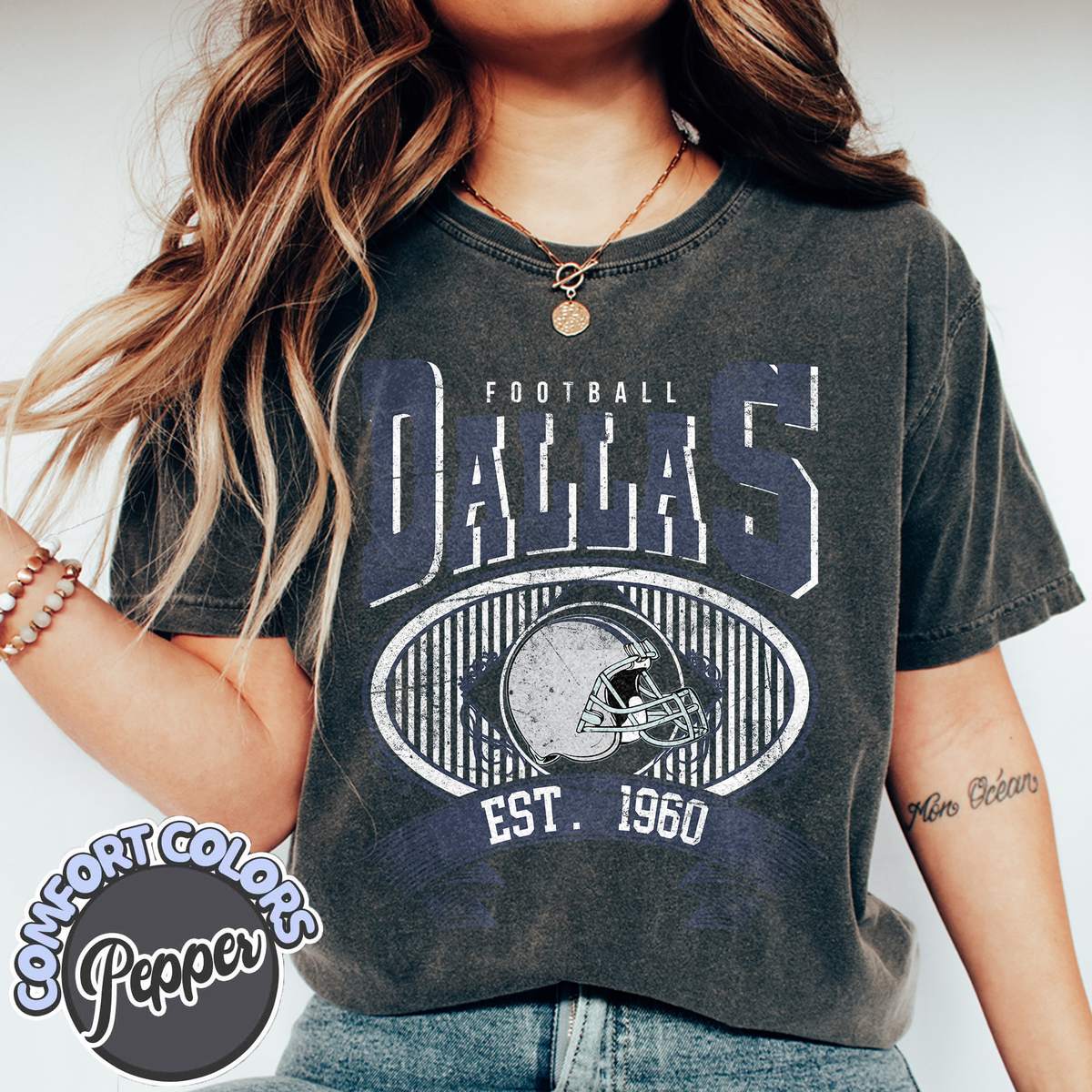 Unisex Dallas football vintage t-shirt for men and women