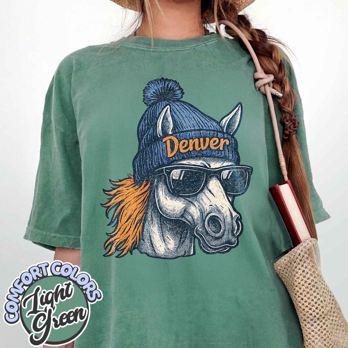 Unisex Denver football vintage t-shirt for men and women
