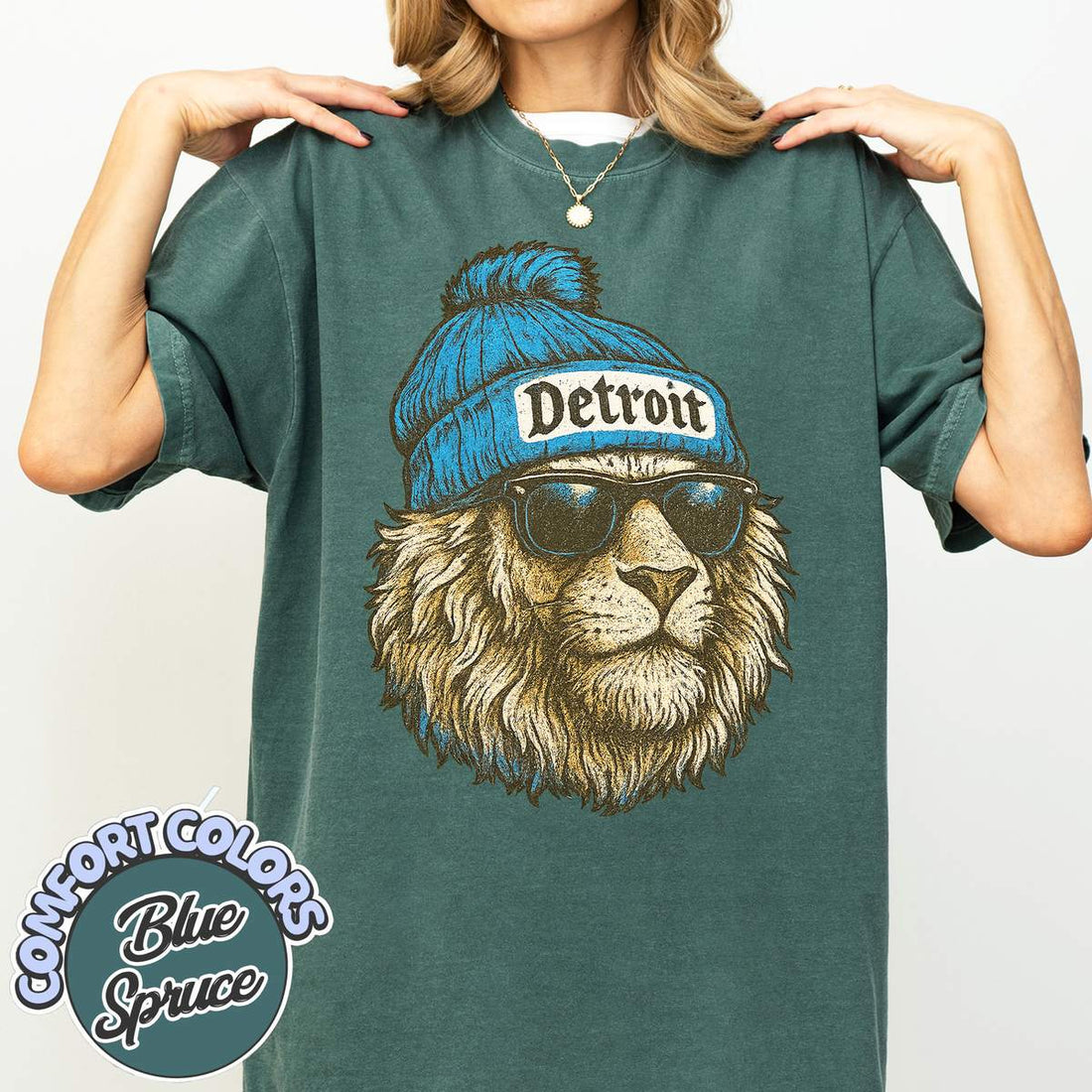 Unisex Detroit football vintage t-shirt for men and women