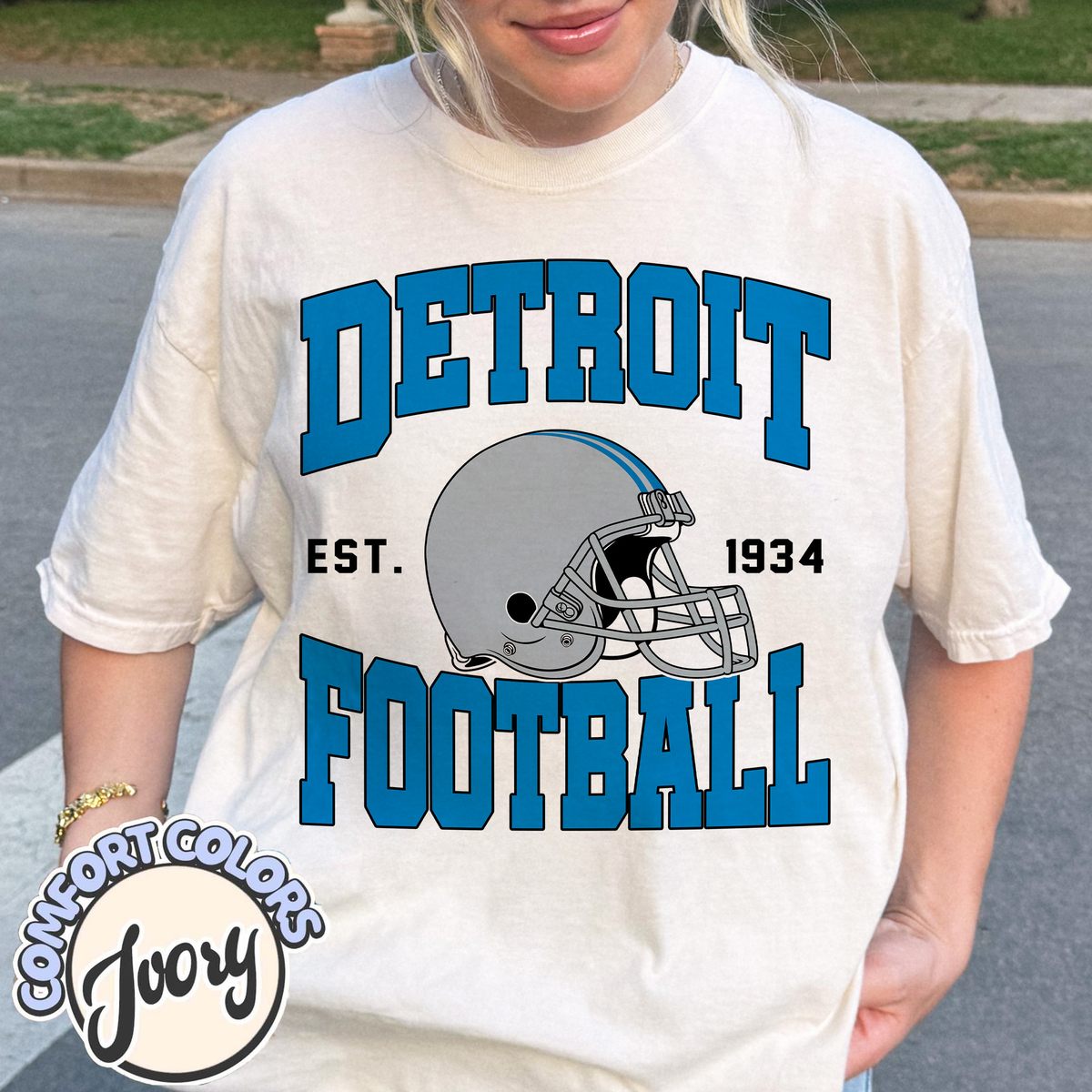Unisex Detroit football vintage t-shirt for men and women