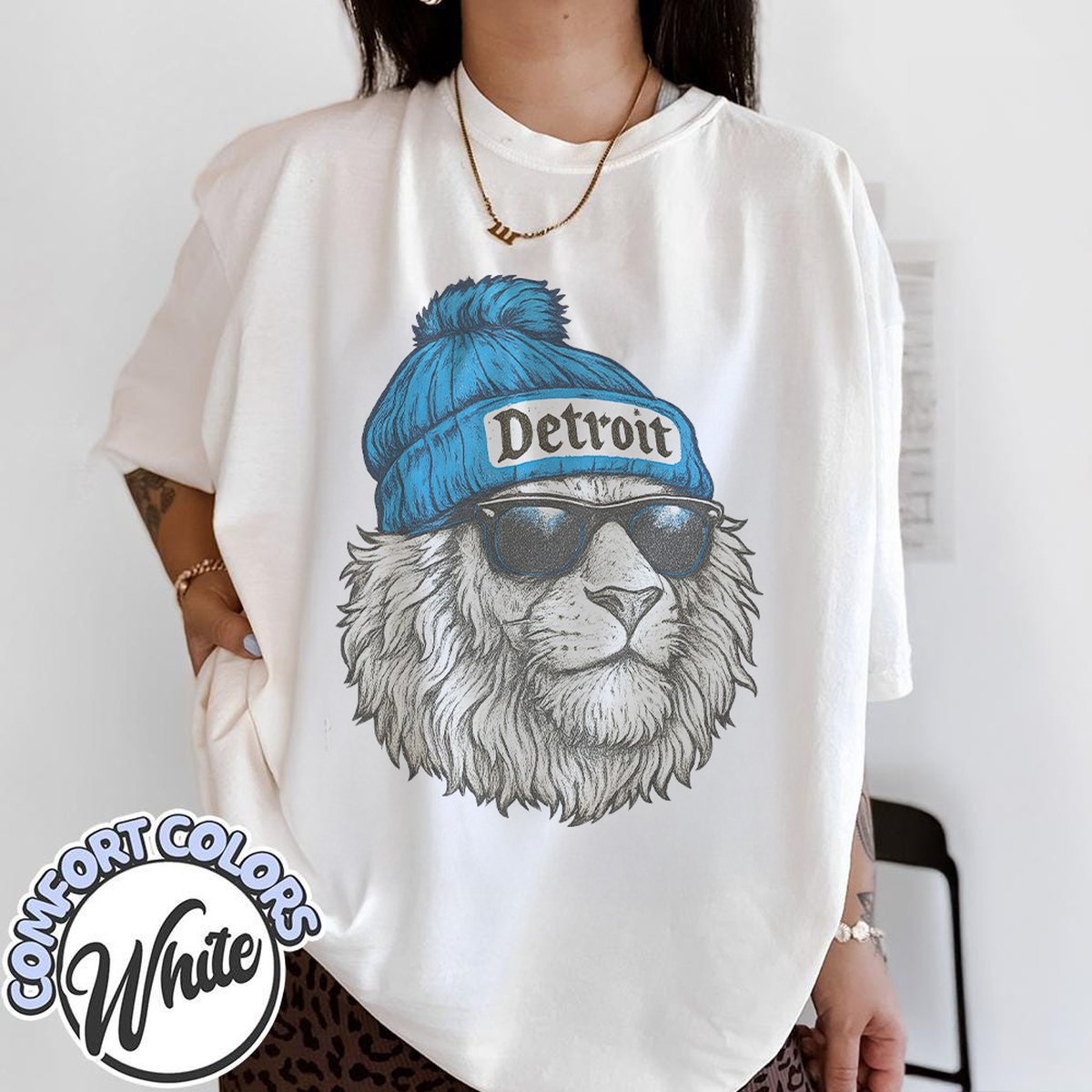 Unisex Detroit football vintage t-shirt for men and women