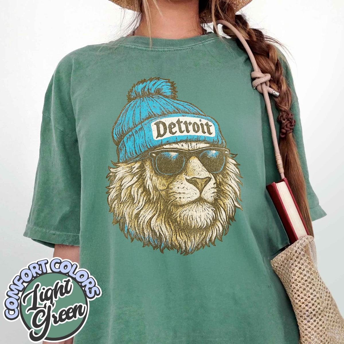 Unisex Detroit football vintage t-shirt for men and women