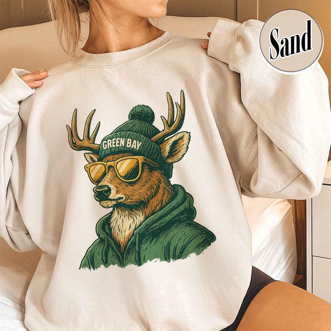 Unisex Green Bay football vintage crewneck sweatshirt for men and women