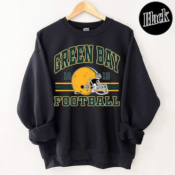Unisex Green Bay football vintage crewneck sweatshirt for men and women