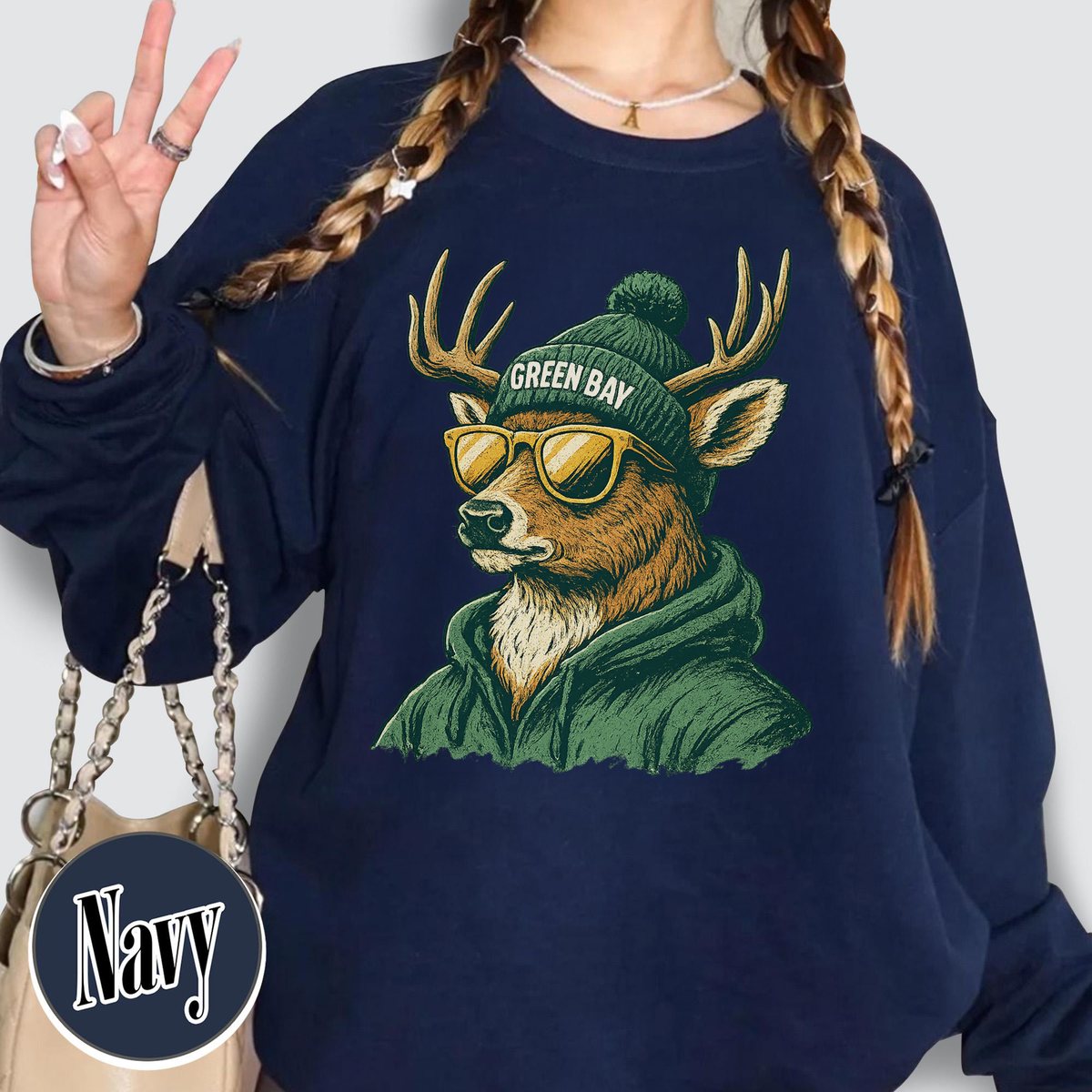 Unisex Green Bay football vintage crewneck sweatshirt for men and women