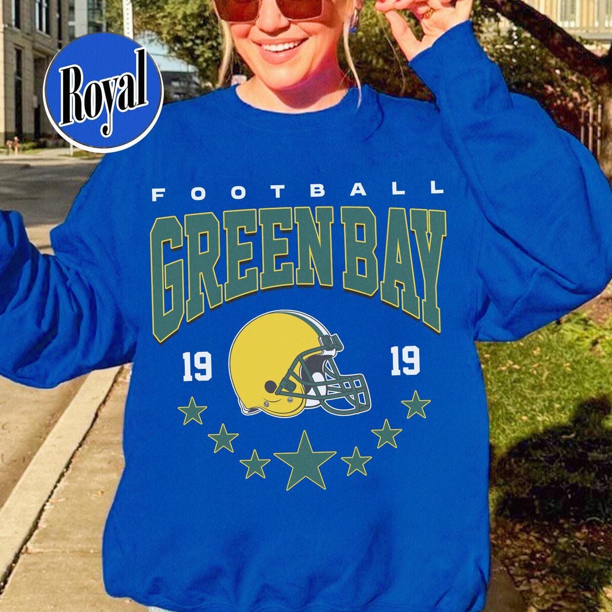 Unisex Green Bay football vintage crewneck sweatshirt for men and women