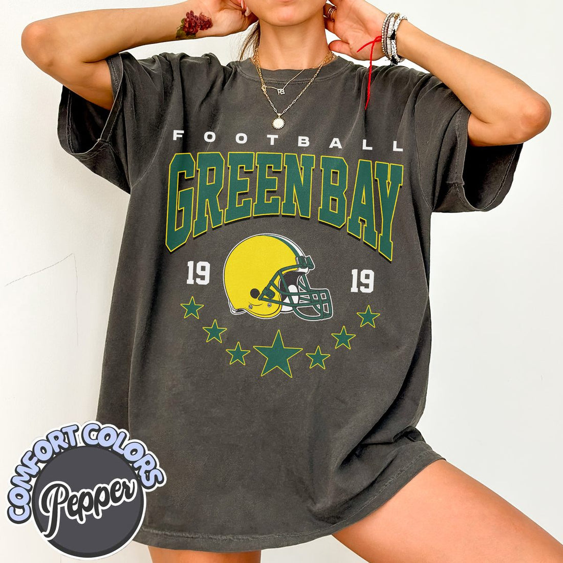 Unisex Green Bay football vintage t-shirt for men and women