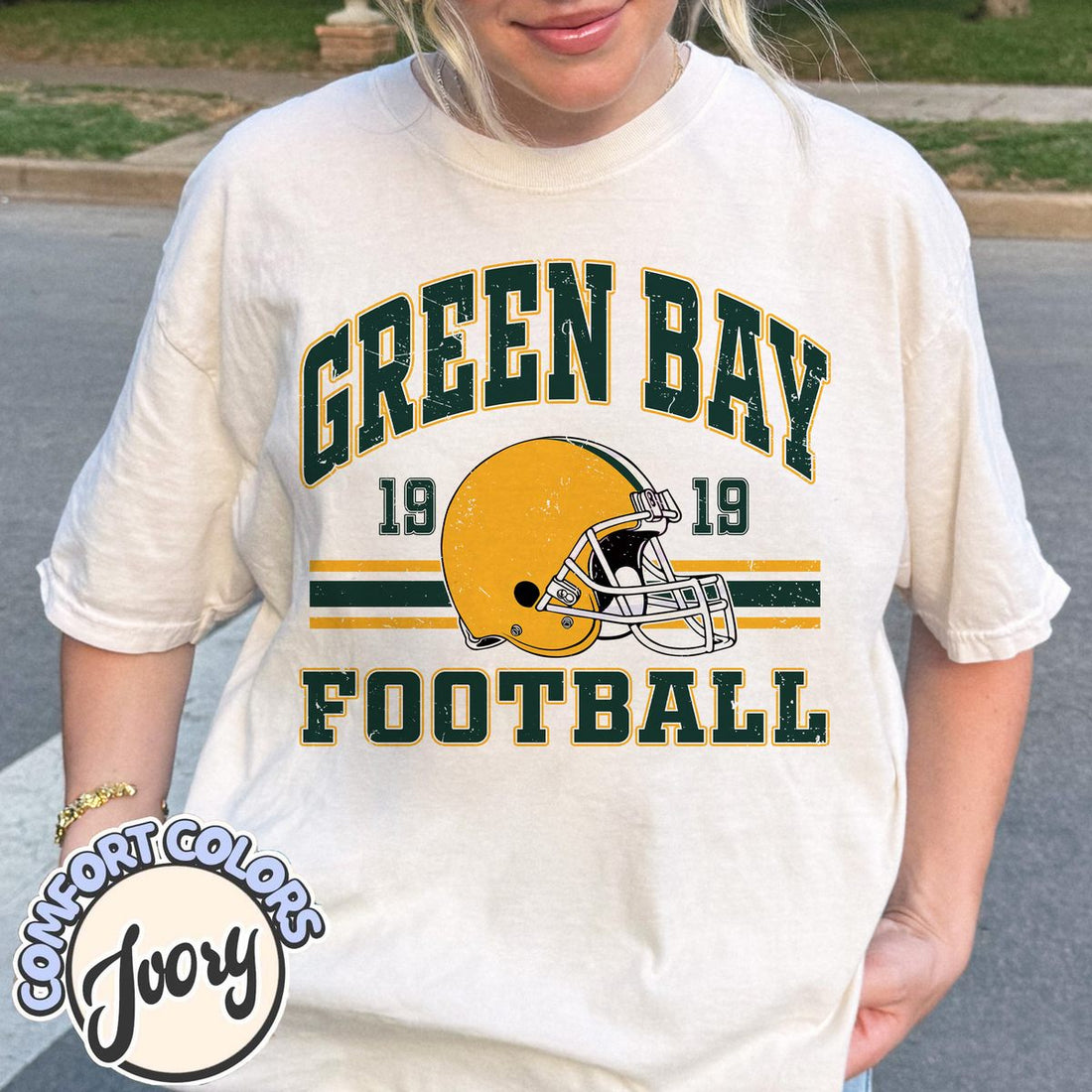 Unisex Green Bay football vintage t-shirt for men and women