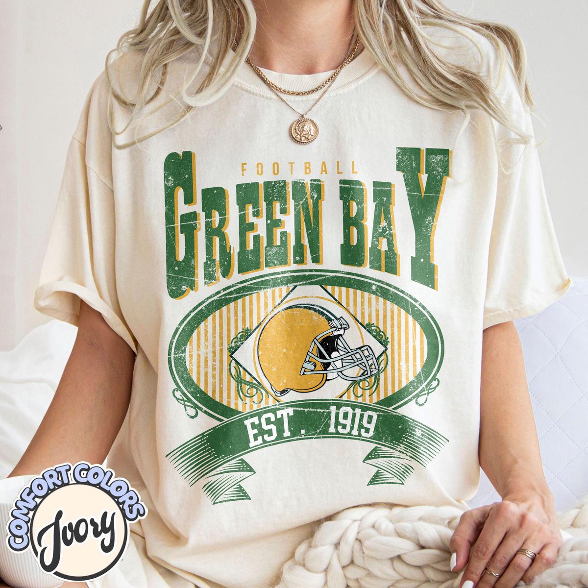 Unisex Green Bay football vintage t-shirt for men and women
