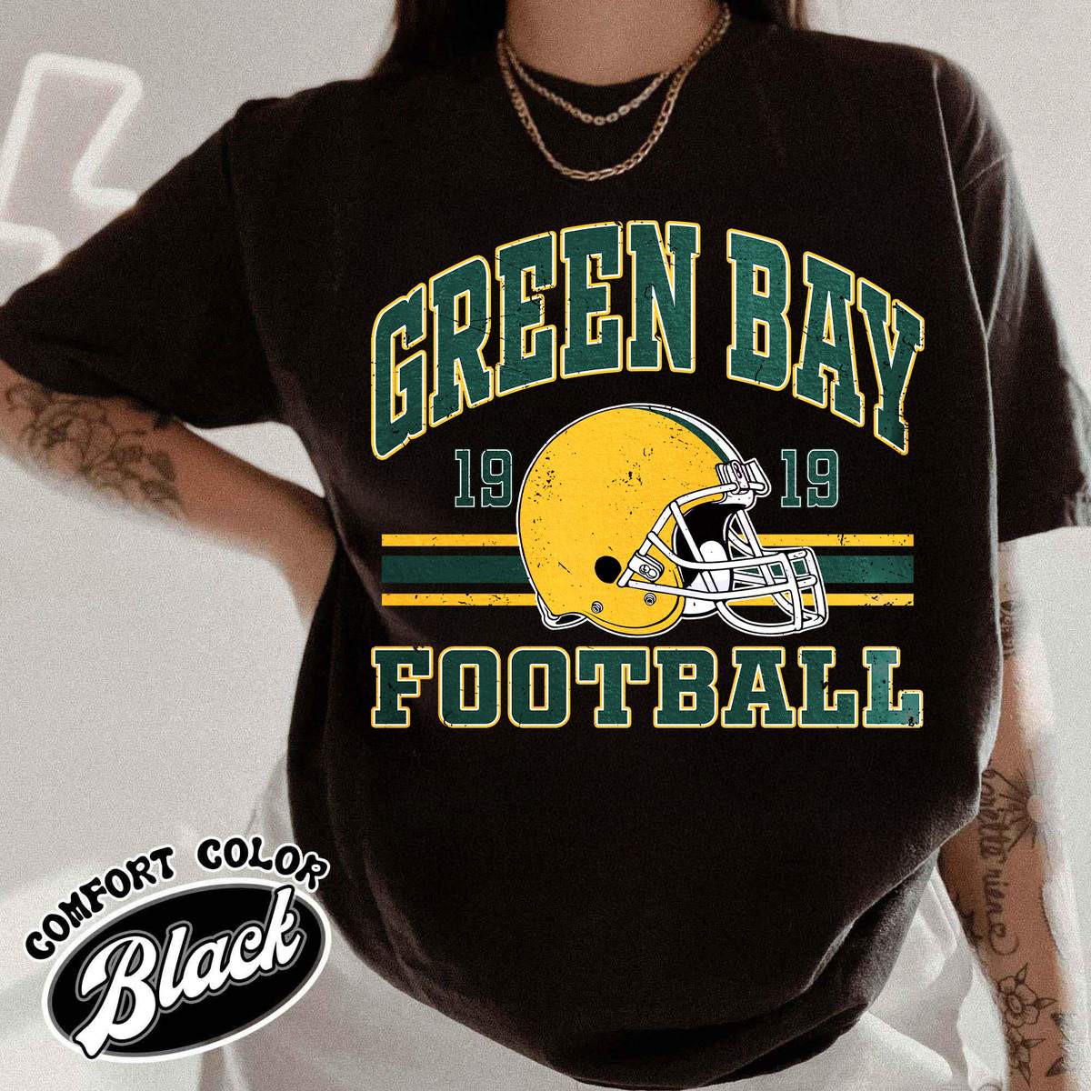 Unisex Green Bay football vintage t-shirt for men and women