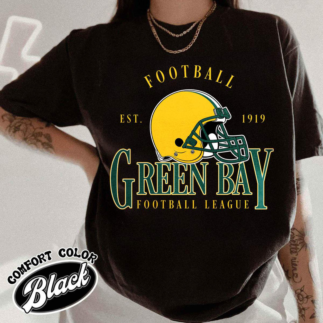 Unisex Green Bay football vintage t-shirt for men and women